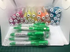 LED付きボールペンセット 50本 【新古品】