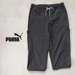 プーマ PUMA カーゴパンツ M グレー 七分丈 ナイロン 薄手 スポーツ 夏のサムネイル