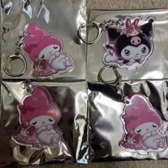 マイメロディ クロミアクリルキーホルダー 4個セット