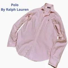 U403/美品 RALPH LAUREN 長袖ドレスシャツ マルチポニー 7 紫 - メルカリ