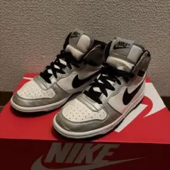 레트로 NIKE BIG NIKE HIGH GS 23cm ビッグロゴ