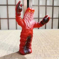 ウルトラマン 怪獣 指人形ソフビ フィギュア　当時物　東京大里玩具　ゴドラ星人のサムネイル