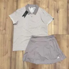 美品✨ニューバランスゴルフ セットアップ❤︎大人ベビーベージュ