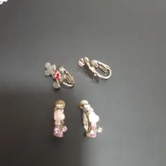 ミッキー ミニー キャラクターイヤリング