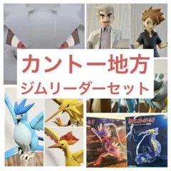 ☆ポケモンスケールワールド引退品☆カントー地方ジムリーダーセット