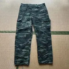 【レア】フランス軍　軍幕　M51　リザードカモ　１枚③　ポンチョ　テント 軍幕紹介】フランス軍幕・ツェルトバーン・M51テント