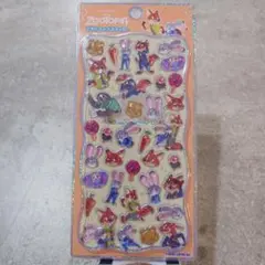 プチドロップステッカー　ズートピア