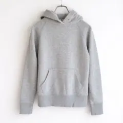 無印良品 パーカー M グレー フーディー シンプル コンパクト丈 スウェット