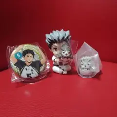 【送料込】ハイキュー/Hide&Seek/おすわりちょこん/缶バッジ/木兎/赤葦