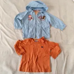 ミキハウス 　ダブルビー　上着　Ｔシャツ90