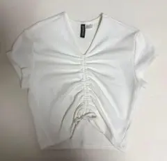 H&M トップス 半袖 ホワイト