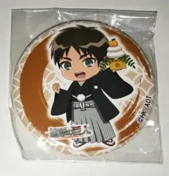 進撃の巨人 エレン 缶バッジ キャラウムカフェ 前半
