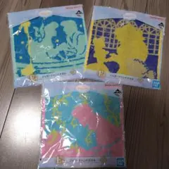 値下げ！１番くじディズニープリンセスE賞タオル3枚セット