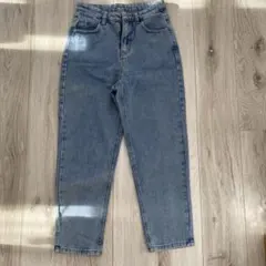 グレイル　テーパードデニムパンツ　ライトブルー