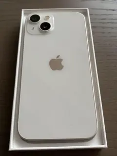 Apple iPhone 13 ホワイト 128GB 本体と箱のみ - メルカリ