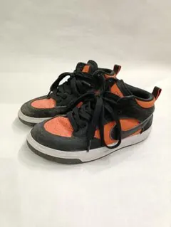 NIKE　ハイカットスニーカー ブラック/オレンジ　24cm