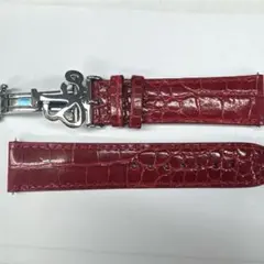 新品未使用ストック】ジェイコブ 40mm 用 純正ウレタンベルト 赤
