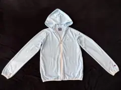 Champion ライトブルー ラッシュガード　パーカー 150cm