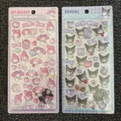 【正規品】ボンボンドロップシール　サンリオ第2弾　マイメロ　クロミ