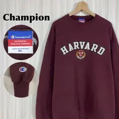 ☆入手困難☆チャンピオン ハーバード大学 裏起毛 スウェット XL ボルドー