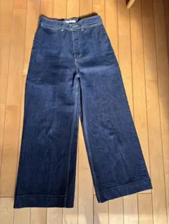 AZUL BY MOUSSY ワイドレッグデニムパンツ