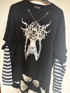 DimMoire ディムモアール 救済の十字ガーゼトップス【Black】 - メルカリ