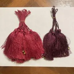 タッセル 2色セット 鈴付き 20本まとめ売り