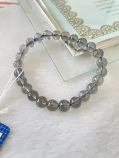 【1点物】ラブラドライト　天然石　ブレスレット