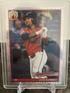 José Ramírez Guardians topps chrome - メルカリ