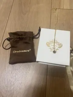 Orobianco チャームネックレス　シルバー925 ゴールドカラーのサムネイル