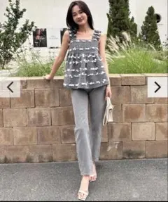 【試着のみ】BirthdayBash RIJEKA ストレート グレー デニムのサムネイル