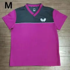 Butterfly 卓球ウェア M ピンク/グレー
