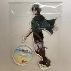 ☆入手困難☆進撃の巨人 エレン カラオケの鉄人 コラボ BIGアクリルスタンド