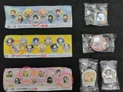 くら寿司×「鬼滅の刃」コラボ  クッション和チャーム・缶マグネット・消しゴム