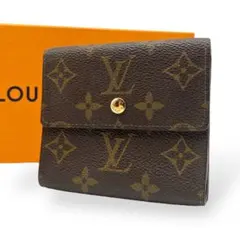 【美品】ルイヴィトン ポルトモネビエ カルトクレディ Wホック 財布 モノグラム