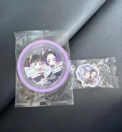 くら寿司　胡蝶しのぶ　栗花落カナヲ　コースター　キーホルダー　鬼滅の刃