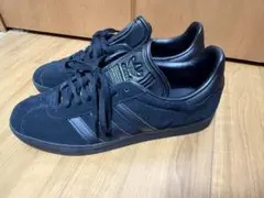 27.0 トリプルブラックGAZELLE ガゼル adidas 箱なし