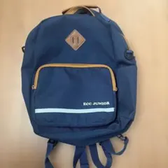 ECC JUNIOR キッズリュック ネイビー