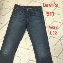 Levi's リーバイス 511 トルコ製 W28L32