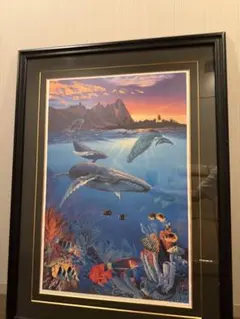 藤城清治 代表作☆生命賛歌 350枚限定の特大版画作品 - メルカリ