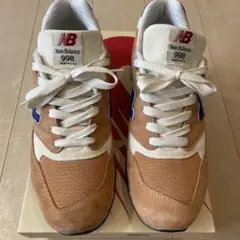 27.5cm　ニューバランス　U998OB ベージュ USA製