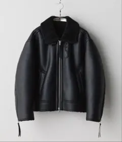 クリーニング済　WYM B-6 FAUX MOUTON BLOUSONのサムネイル