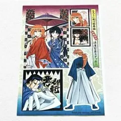 【新品未使用】るろうに剣心 総集編　ステッカー　 シール　アニメ