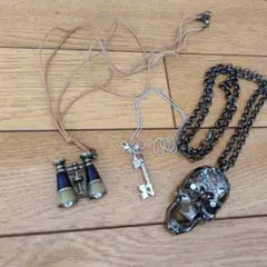 ユニークデザイン ネックレスセット