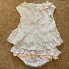 SENSE OF WONDER 花柄トップス　フリル付きブルマセット
