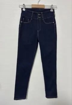 ヒ*ロ様 1513 美品✨ハイウエストスキニーデニムパンツ