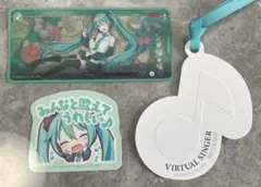 プロセカ　初音ミク　メモステ　バースデー　カラパレ　特典　ステッカー　シール