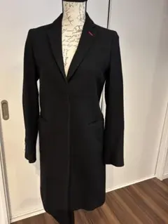 UNIQLO ユニクロイネス　テーラードウールコート　 比翼ボタン　サイズ M