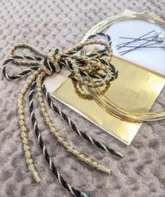 成人式　髪飾り　前撮り　水引　金箔