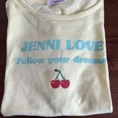 美品✴︎JENNI LOVE ✴︎フリル袖 半袖Tシャツ　ジェニーラブ好きな方